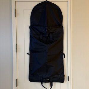Suit Supply Black Nylon Garment Bag Travel Bag